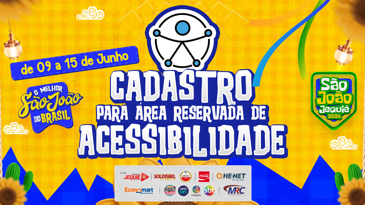 Mais uma vez Prefeitura de Jequié disponibiliza área exclusiva para pessoas com deficiência no Melhor São João da Bahia