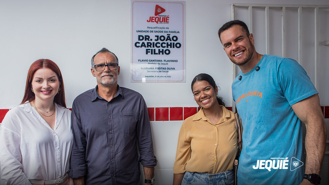 Prefeitura de Jequié fortalece rede municipal de Saúde com entrega da modernização da USF João Caricchio Filho, no Loteamento Amaralina